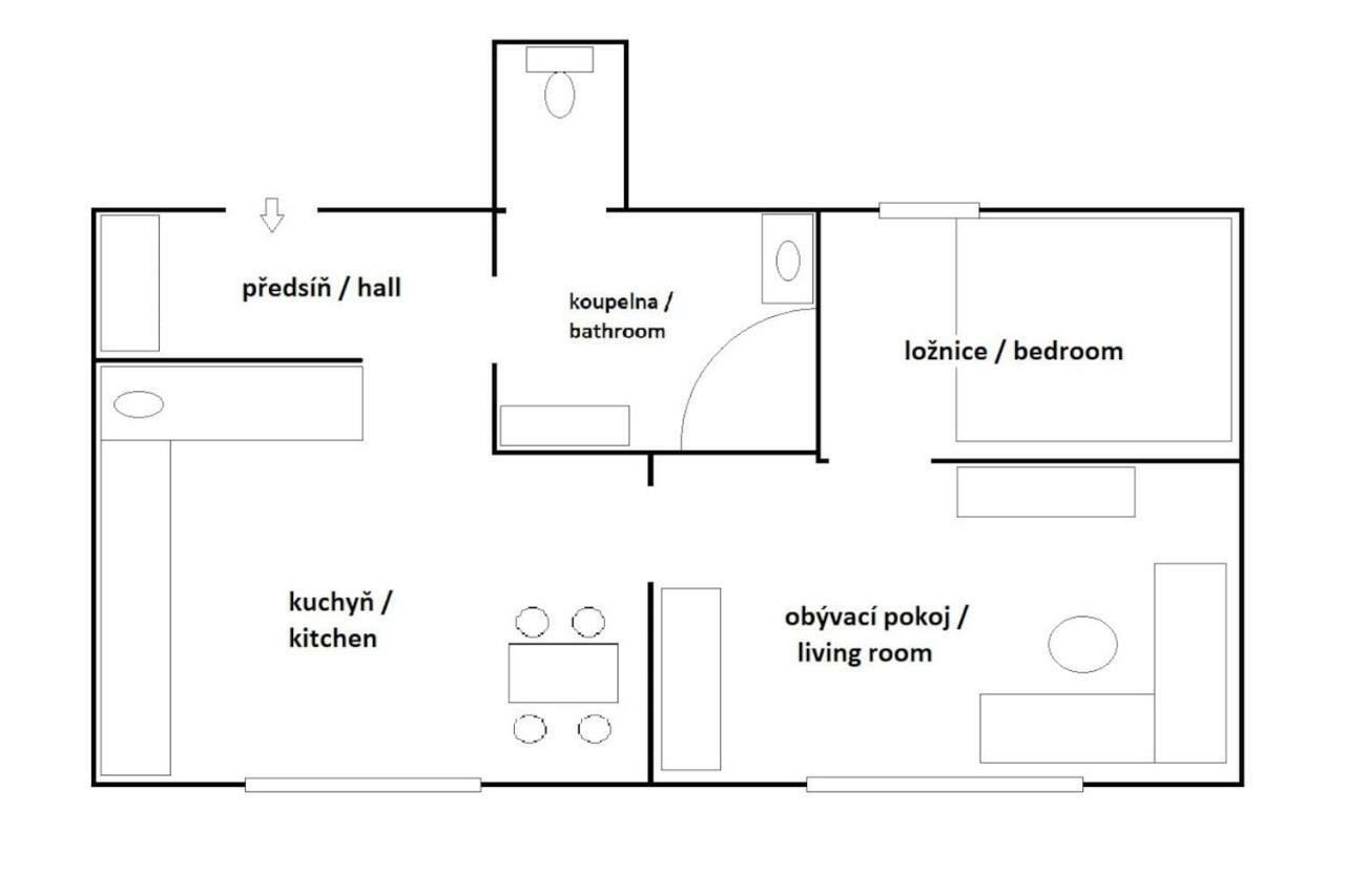 Laura'S Apartment Karlsbad Exteriör bild